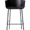Upholstered Shell Bar Chair | Audo Copenhagen Harbour | Oroa.com