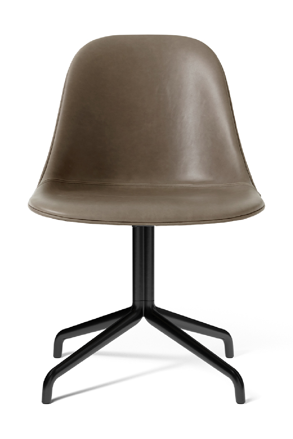 Black Swivel Side Dining Chair | Audo Copenhagen Harbour | Oroa.com