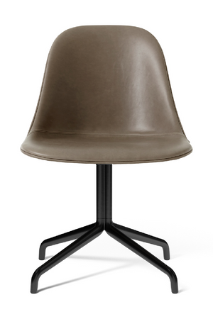 Black Swivel Side Dining Chair | Audo Copenhagen Harbour | Oroa.com