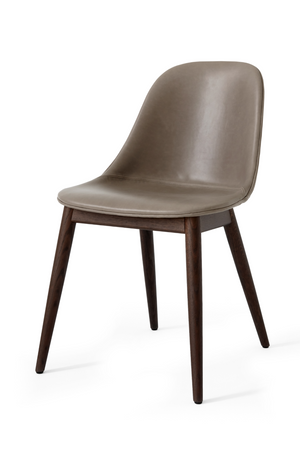 Wooden Base Side Dining Chair | Audo Copenhagen Harbour | Oroa.com
