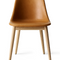 Wooden Base Side Dining Chair | Audo Copenhagen Harbour | Oroa.com