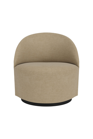 Swivel Upholstered Lounge Chair | Audo Copenhagen Tearoom | Oroa.com
