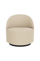 Swivel Upholstered Lounge Chair | Audo Copenhagen Tearoom | Oroa.com