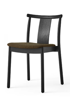Upholstered Seat Oak Dining Chair | Audo Copenhagen Merkur | Oroa.com