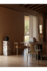 Upholstered Seat Oak Dining Chair | Audo Copenhagen Merkur | Oroa.com