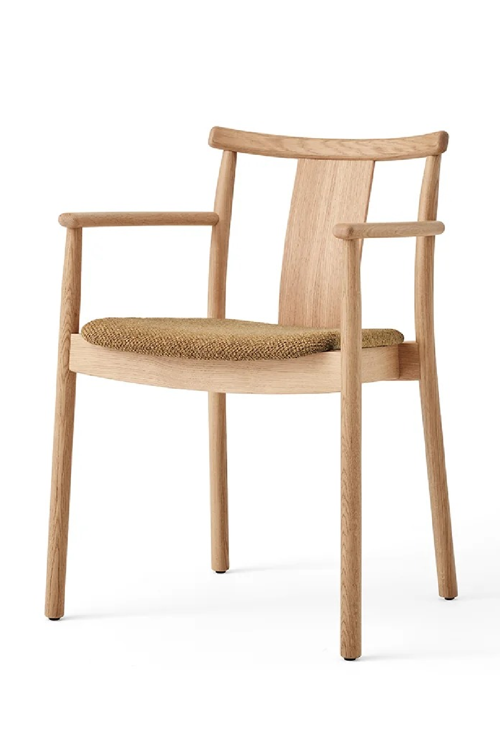 Upholstered Seat Oak Dining Armchair | Audo Copenhagen Merkur | Oroa.com
