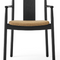 Upholstered Seat Oak Dining Armchair | Audo Copenhagen Merkur | Oroa.com
