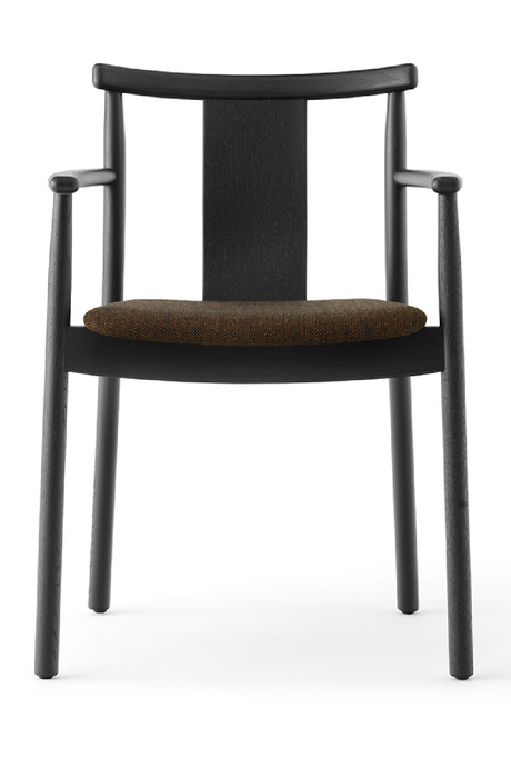 Upholstered Seat Oak Dining Armchair | Audo Copenhagen Merkur | Oroa.com