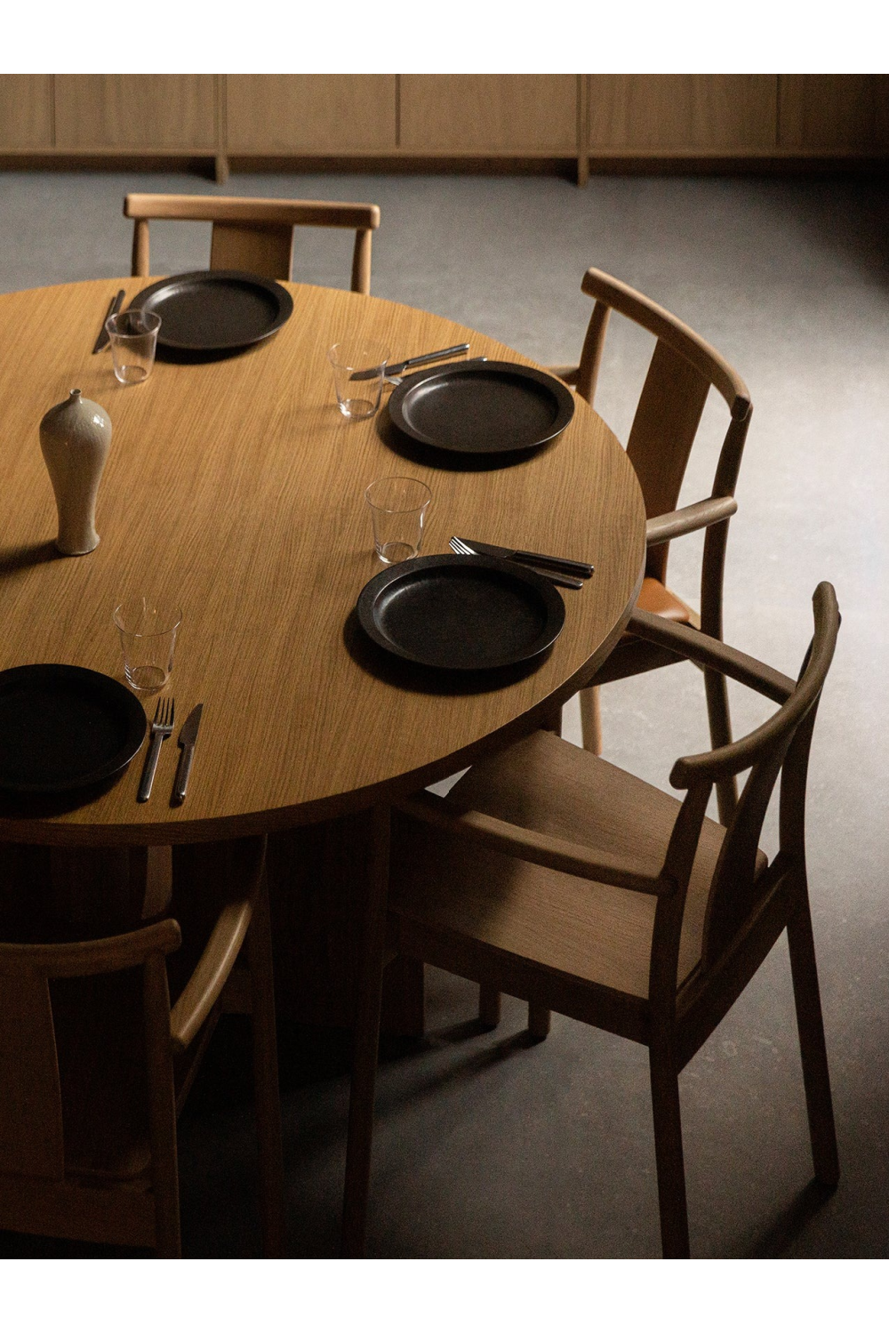 Upholstered Seat Oak Dining Armchair | Audo Copenhagen Merkur | Oroa.com