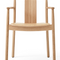 Solid Oak Dining Armchair | Audo Copenhagen Merkur | Oroa.com