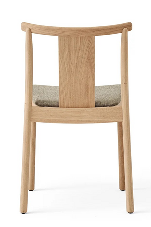 Upholstered Seat Oak Dining Chair | Audo Copenhagen Merkur | Oroa.com