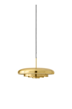 Polished Brass Pendant Lamp | Audo Copenhagen Resonant | Oroa.com