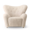 Modern Wingback Lounge Chair | Audo Copenhagen The Tired Man | Oroa.com