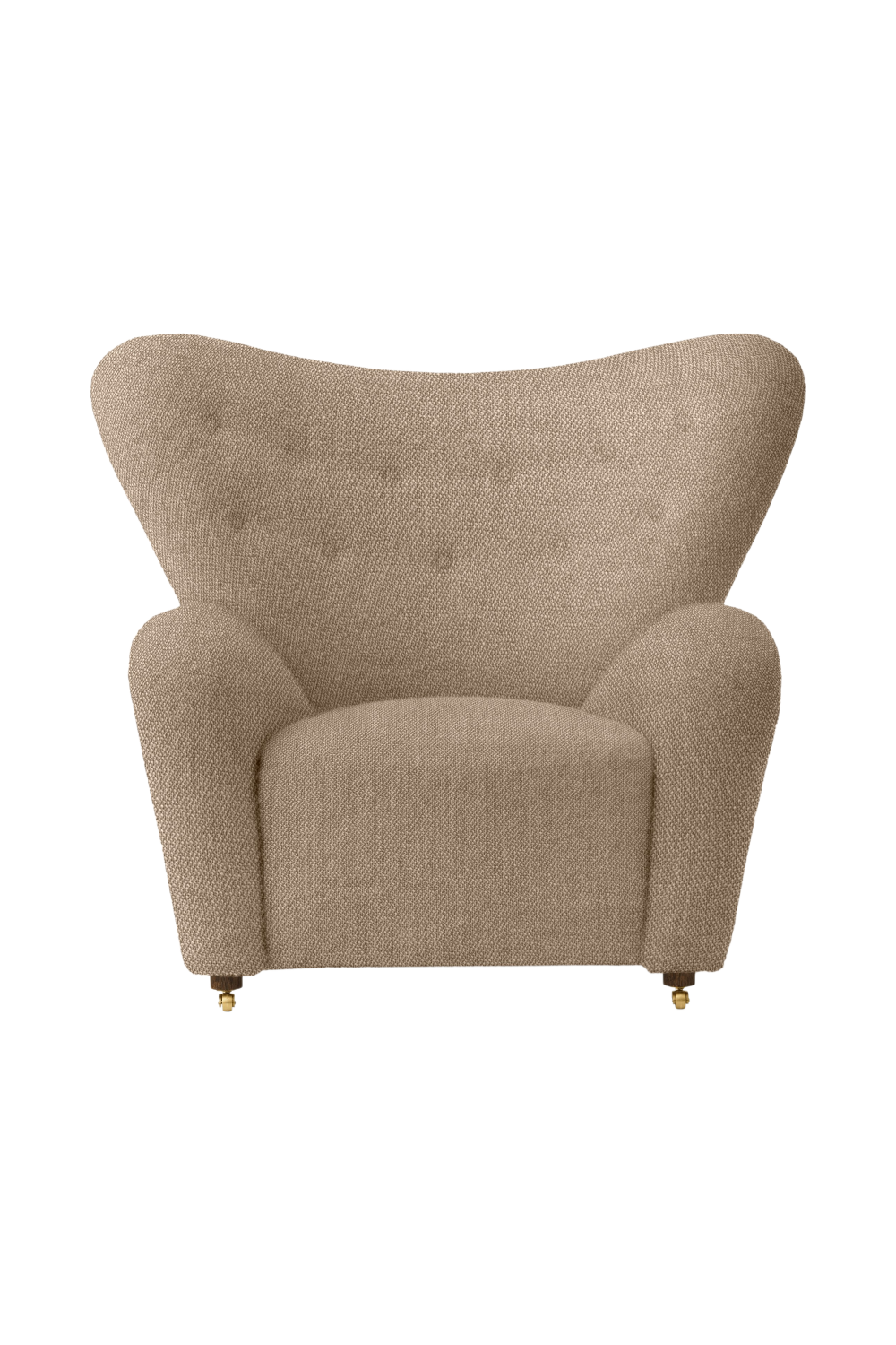 Modern Wingback Lounge Chair | Audo Copenhagen The Tired Man | Oroa.com