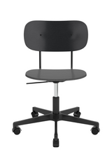 Aluminum Base Oak Swivel Chair | Audo Copenhagen Co Task