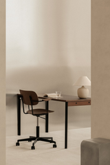 Aluminum Base Oak Swivel Chair | Audo Copenhagen Co Task