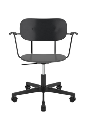 Aluminum Base Oak Swivel Chair | Audo Copenhagen Co Task