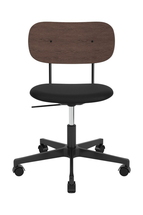 Wooden-Back Swivel Office Chair | Audo Copenhagen Co | Oroa.com