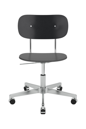 Aluminum Base Oak Swivel Chair | Audo Copenhagen Co Task