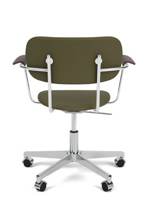Aluminum Swivel Office Armchair | Audo Copenhagen Co | Oroa.com