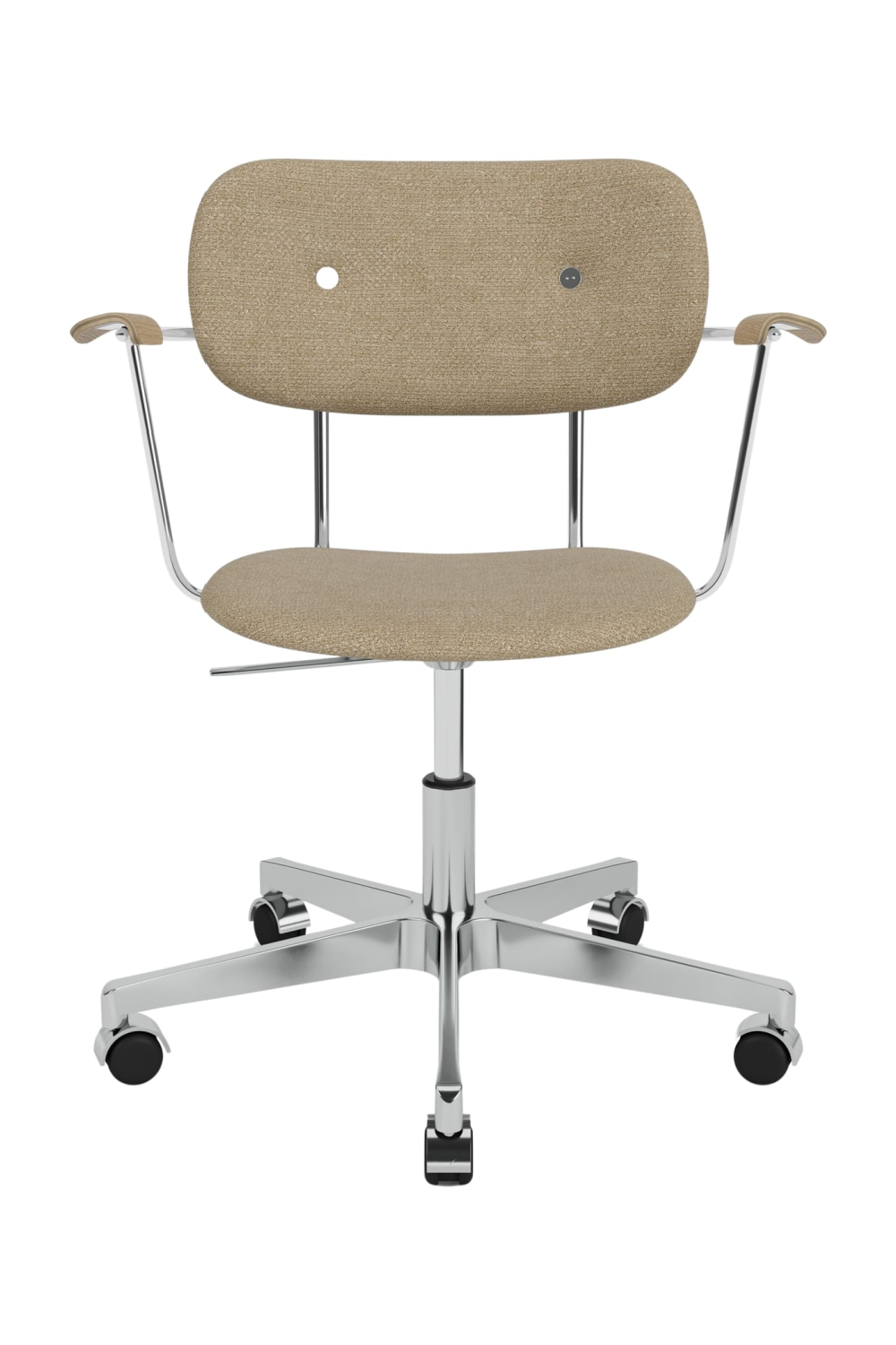 Aluminum Swivel Office Armchair | Audo Copenhagen Co | Oroa.com
