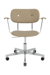Aluminum Swivel Office Armchair | Audo Copenhagen Co | Oroa.com