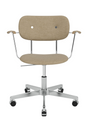 Aluminum Swivel Office Armchair | Audo Copenhagen Co | Oroa.com