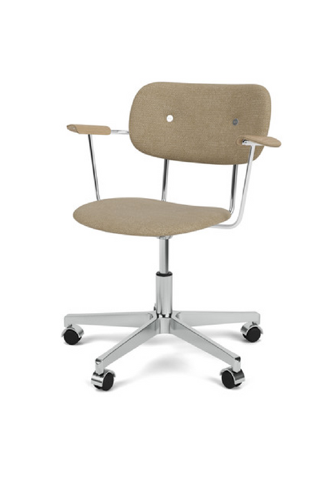 Aluminum Swivel Office Armchair | Audo Copenhagen Co | Oroa.com