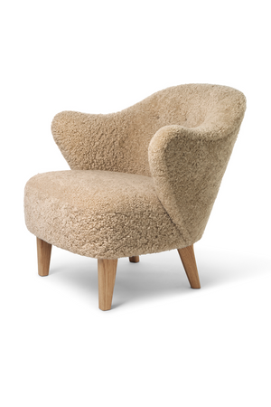 Curved-Back Lounge Chair | Audo Copenhagen Ingeborg | OROA