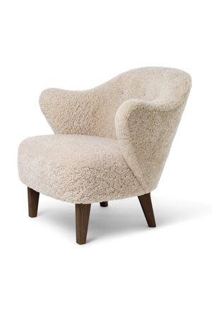 Curved-Back Lounge Chair | Audo Copenhagen Ingeborg | Oroa.com