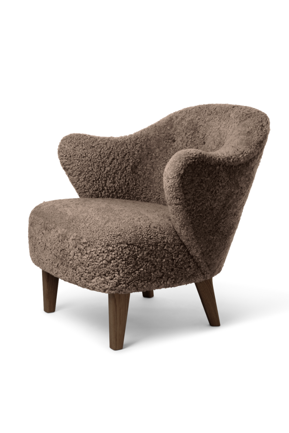 Curved-Back Lounge Chair | Audo Copenhagen Ingeborg | Oroa.com
