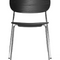 Chrome Base Oak Dining Chair | Audo Copenhagen Co | Oroa.com