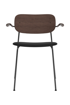 Black Framed Upholstered Dining Armchair | Audo Copenhagen Co | Oroa.com