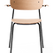 Black Framed Oak Dining Armchair | Audo Copenhagen Co | Oroa.com
