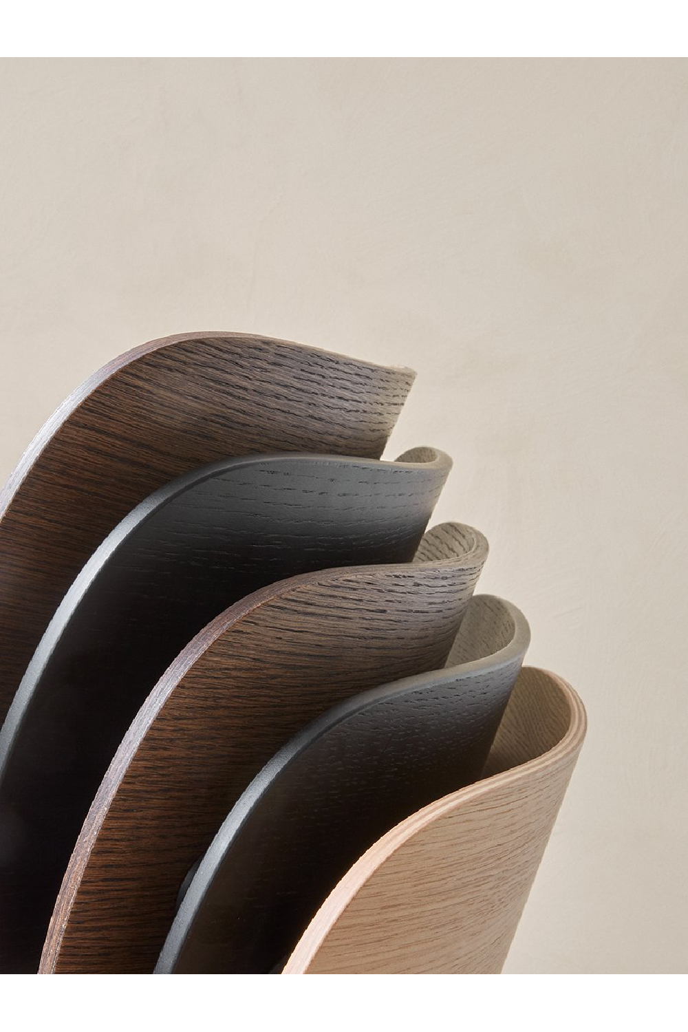 Black Framed Oak Dining Armchair | Audo Copenhagen Co | Oroa.com