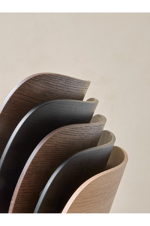 Black Framed Oak Dining Armchair | Audo Copenhagen Co | Oroa.com