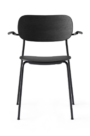 Black Framed Oak Dining Armchair | Audo Copenhagen Co | Oroa.com
