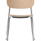 Chrome Base Oak Dining Chair | Audo Copenhagen Co | Oroa.com