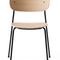 Black Framed Oak Dining Chair | Audo Copenhagen Co | Oroa.com