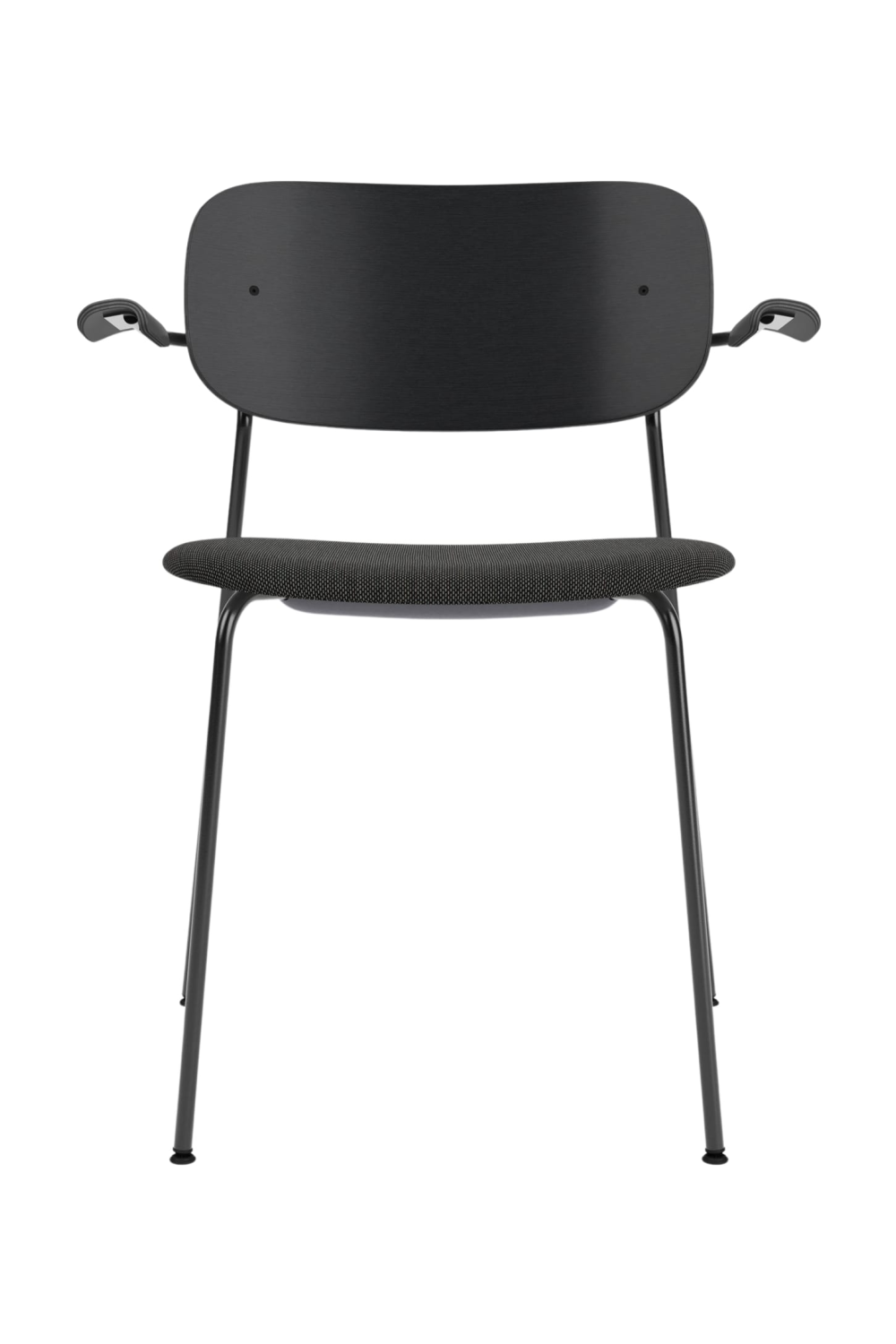 Black Framed Upholstered Dining Armchair | Audo Copenhagen Co | Oroa.com