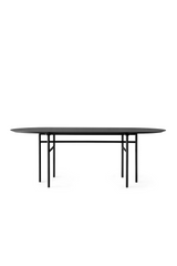 Oval Minimalist Dining Table | Audo Copenhagen Snaregade | Oroa.com