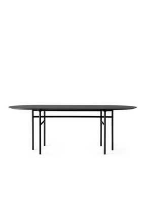 Oval Minimalist Dining Table | Audo Copenhagen Snaregade | Oroa.com