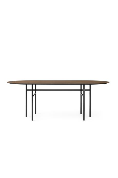 Oval Minimalist Dining Table | Audo Copenhagen Snaregade | Oroa.com