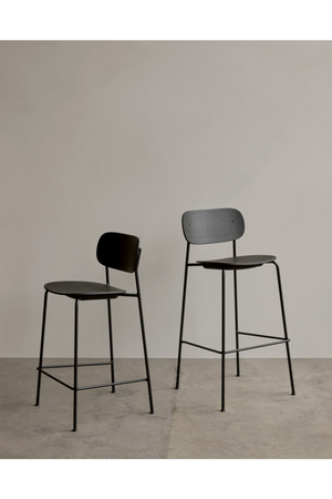 Oak Veneer Bar Chair | Audo Copenhagen Co | Oroa.com