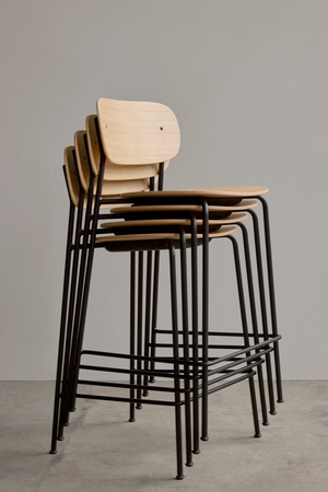 Oak Veneer Counter Chair | Audo Copenhagen Co  | Oroa.com