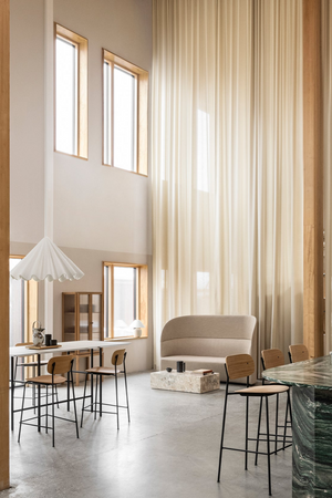 Oak Veneer Counter Chair | Audo Copenhagen Co  | Oroa.com