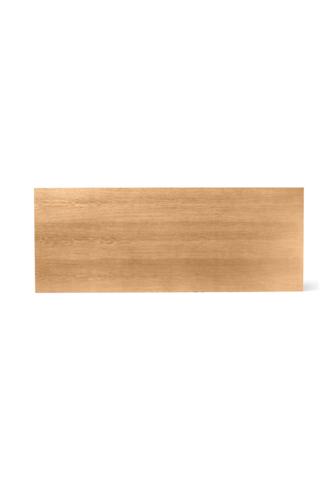 Intersecting-Base Oak Dining Table | Audo Copenhagen Androgyne | Oroa.com