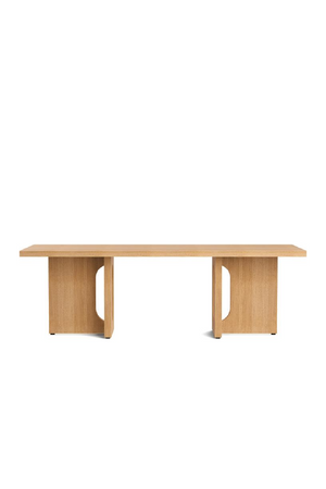 Intersecting-Base Lounge Table | Audo Copenhagen Androgyne | Oroa.com