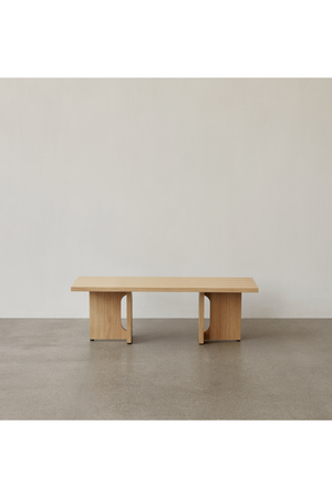 Intersecting-Base Lounge Table | Audo Copenhagen Androgyne | Oroa.com