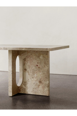 Solid Marble Lounge Table | Audo Copenhagen Androgyne | Oroa.com